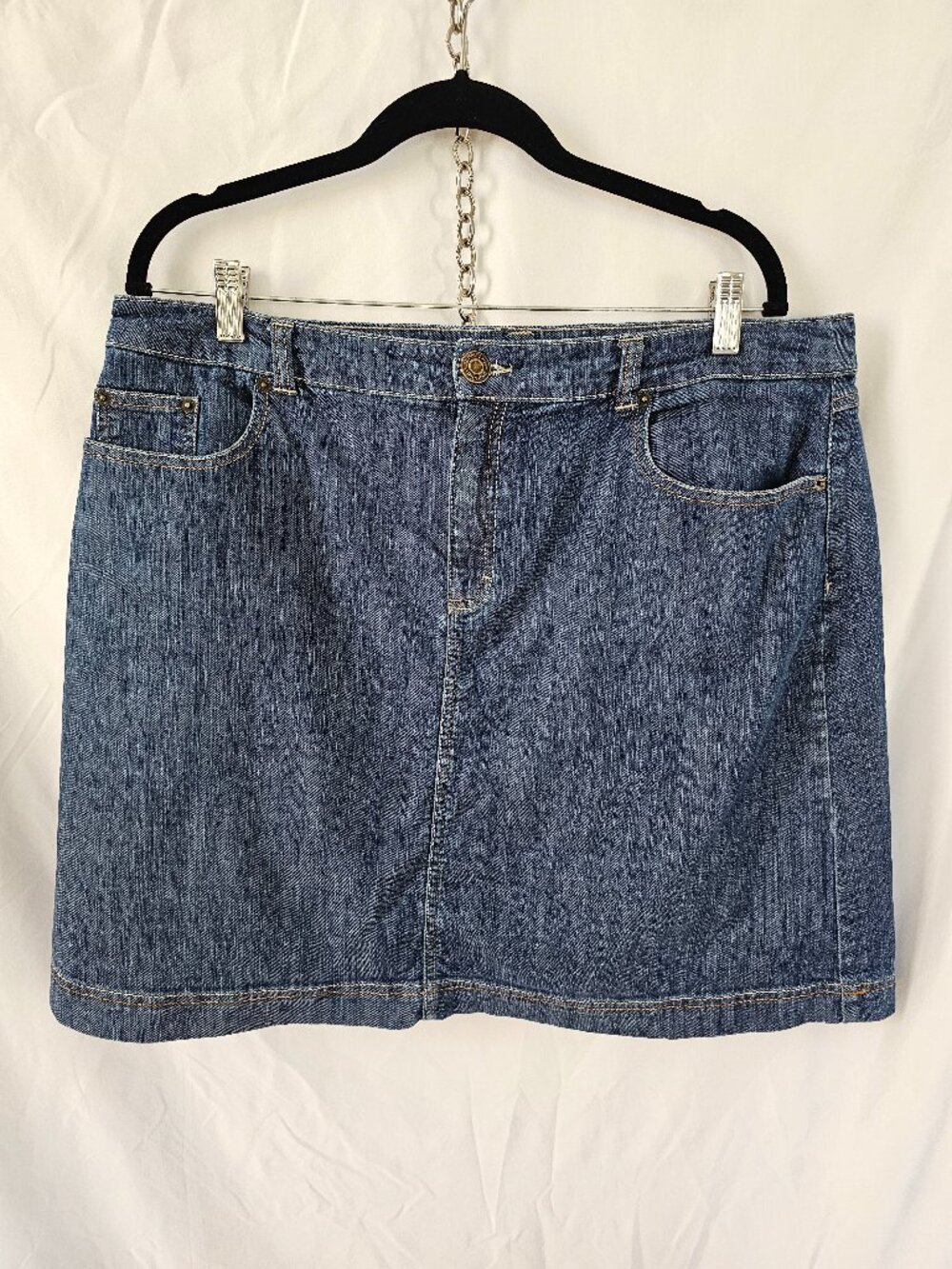Denim Skort